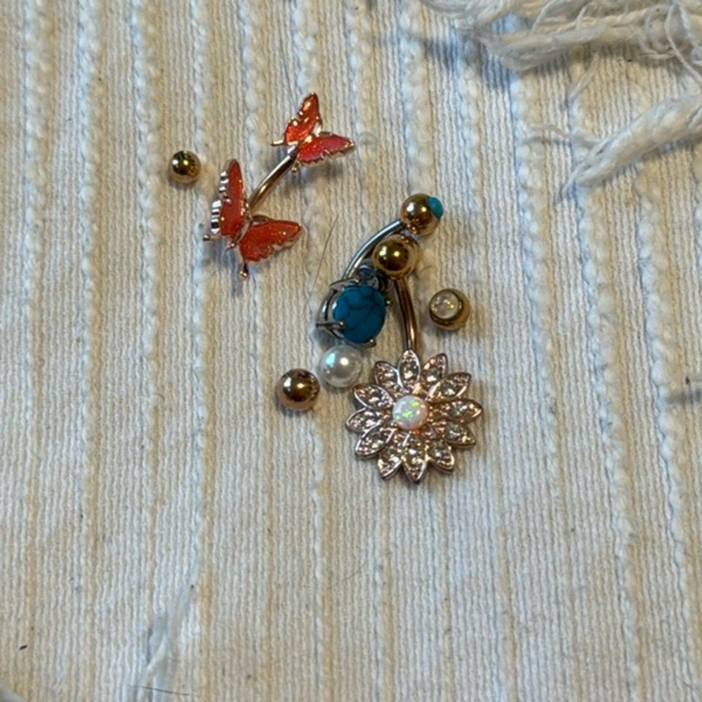 Belly button rings